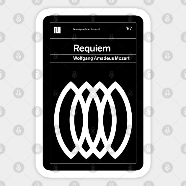 Requiem Sticker by Monographis